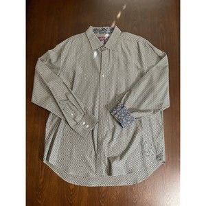 Men's XXL Black/White Robert Graham Shirt